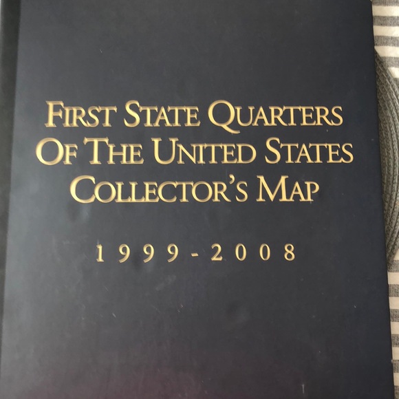 First State Quarters of theUnited States collection Map.